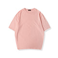 ezy2find T Shirt Lotus / L Solid color short-sleeved T-shirt bottoming shirt