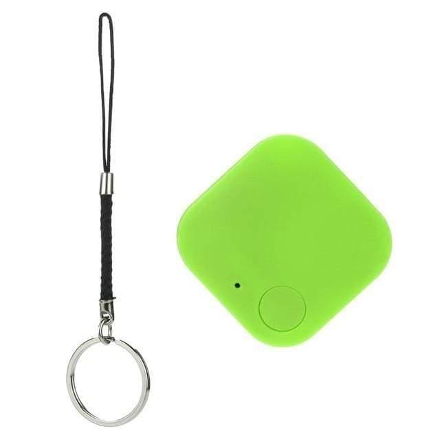 ezy2find tracker Dark Grey Pets Smart Mini GPS Tracker Anti-Lost Waterproof Bluetooth Tracer With Hanging Rope Keys Wallet Bag Kids Finder Equipment