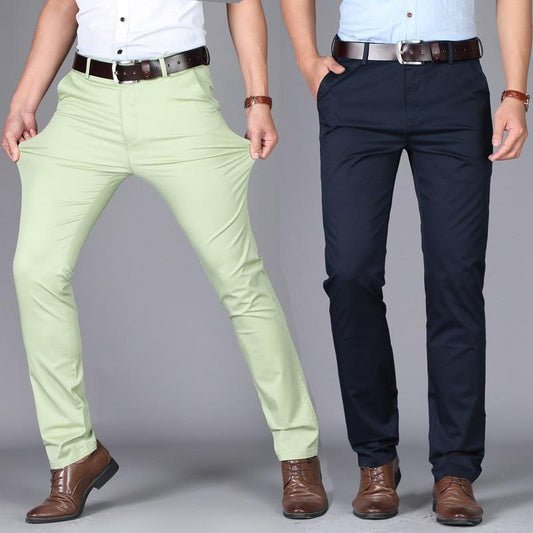 ezy2find trousers men suit pants casual office high quality trousers business pants
