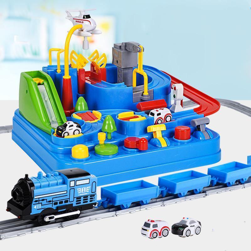 ezy2find trucks StyleA with two car Children's toys Thomas car