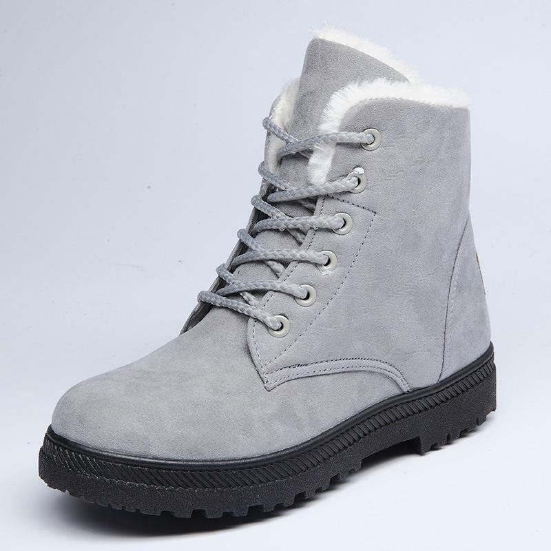ezy2find warm snow boots Gray / 39 / 1 WARM SNOW BOOTS
