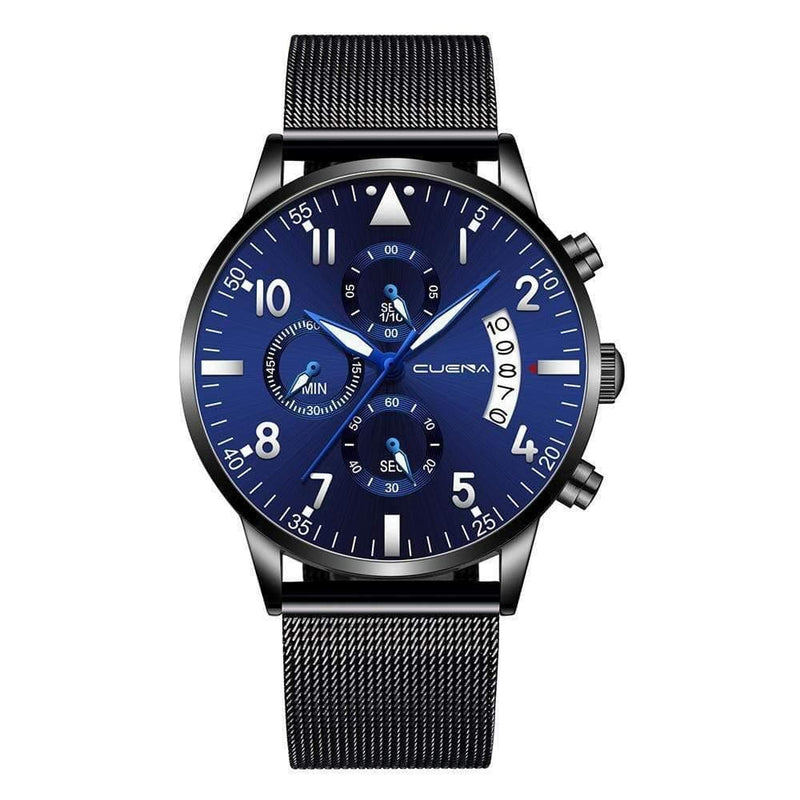 ezy2find watch Black blue Quartz Wrist Watch