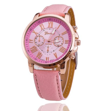 ezy2find watch Pink Roman digital belt watch