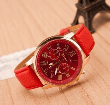 ezy2find watch Red Roman digital belt watch