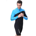 ezy2find wet suit Blue long sleeve / S Men's And Women's One-piece Sunscreen Wetsuit Lycra