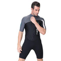 ezy2find wet suit Grey short sleeve / S Men's And Women's One-piece Sunscreen Wetsuit Lycra