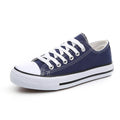 ezy2find Women's canvas shoes Blue / 41 Flat-soled canvas shoes