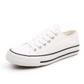 ezy2find Women's canvas shoes White / 41 Flat-soled canvas shoes