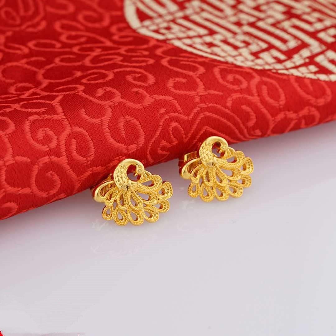 ezy2find women's earrings 23Style 24K Gold Plated Earrings Euro Gold Jewelry New Popular Earrings