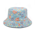 ezy2find women's hats Blue / M Fashion Printed Double-Sided Basin Hat
