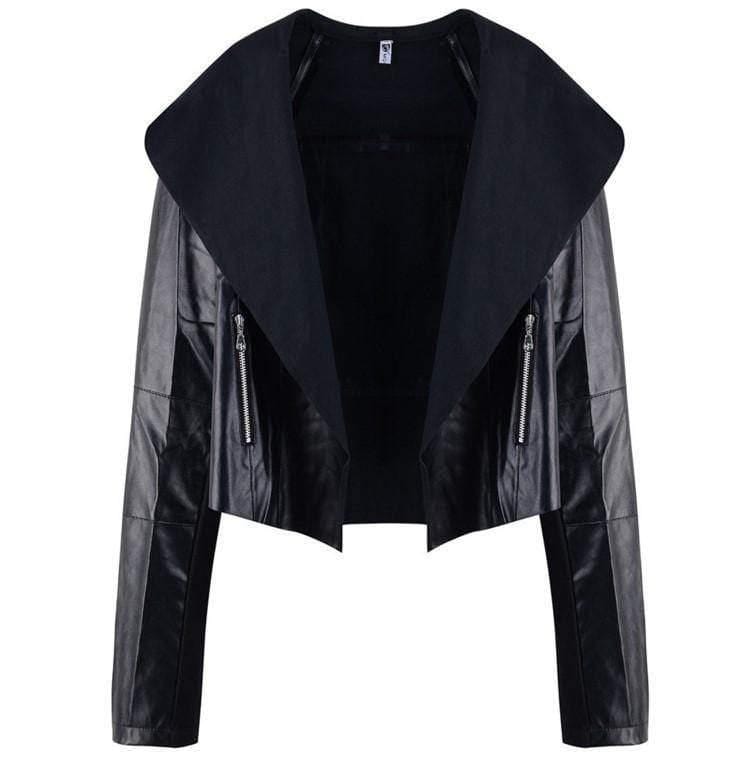 ezy2find women's leather jackets Black / XXL Women's leather jackets