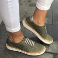 ezy2find women's sandals Green / 43 Women's casual sports leather shoes