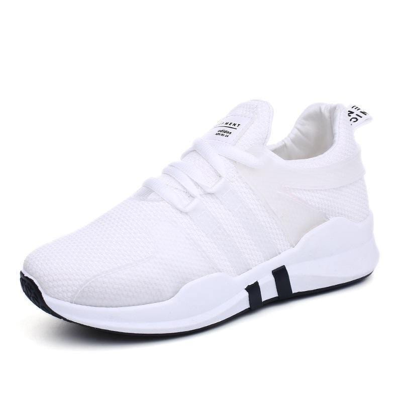 ezy2find Women's Sneakers White / 240 L09 women fall 2020 new soft bottom tie breathable mesh shoes wholesale on behalf of a student