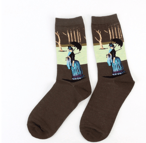 ezy2find women's socks 10 art pattern socks