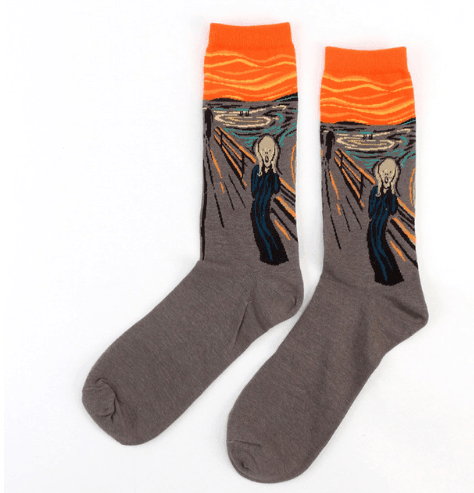 ezy2find women's socks 4 art pattern socks